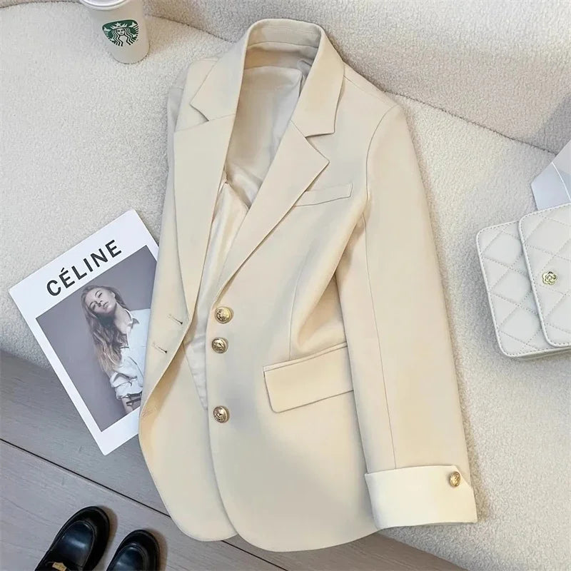 Elowen | Women's Contrast Cuff Tailored Blazer