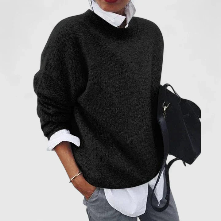 Etta | Women's Soft Knit Crew Neck Jumper
