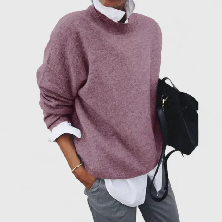 Etta | Women's Soft Knit Crew Neck Jumper
