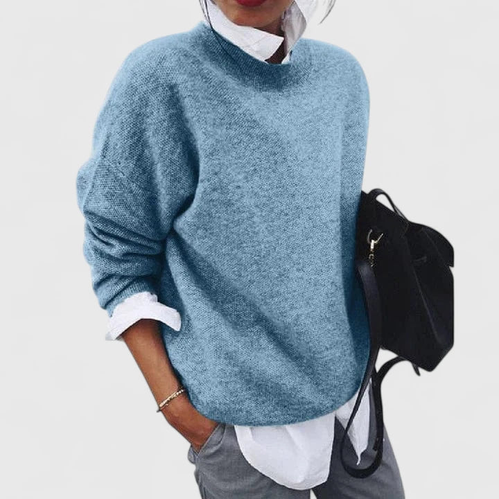Etta | Women's Soft Knit Crew Neck Jumper