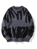 Everett | Men's Abstract Pattern Knit Jumper