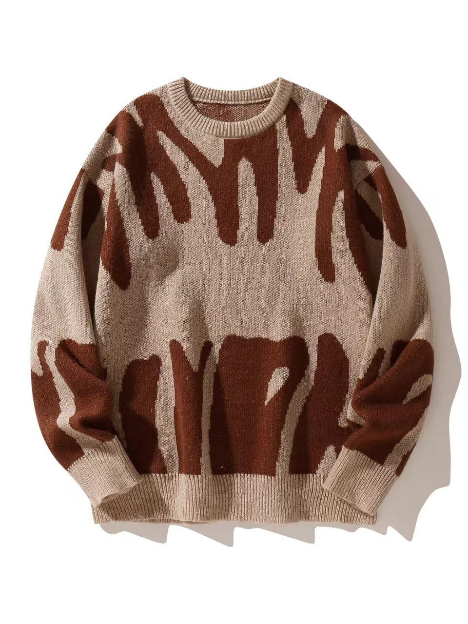 Everett | Men's Abstract Pattern Knit Jumper