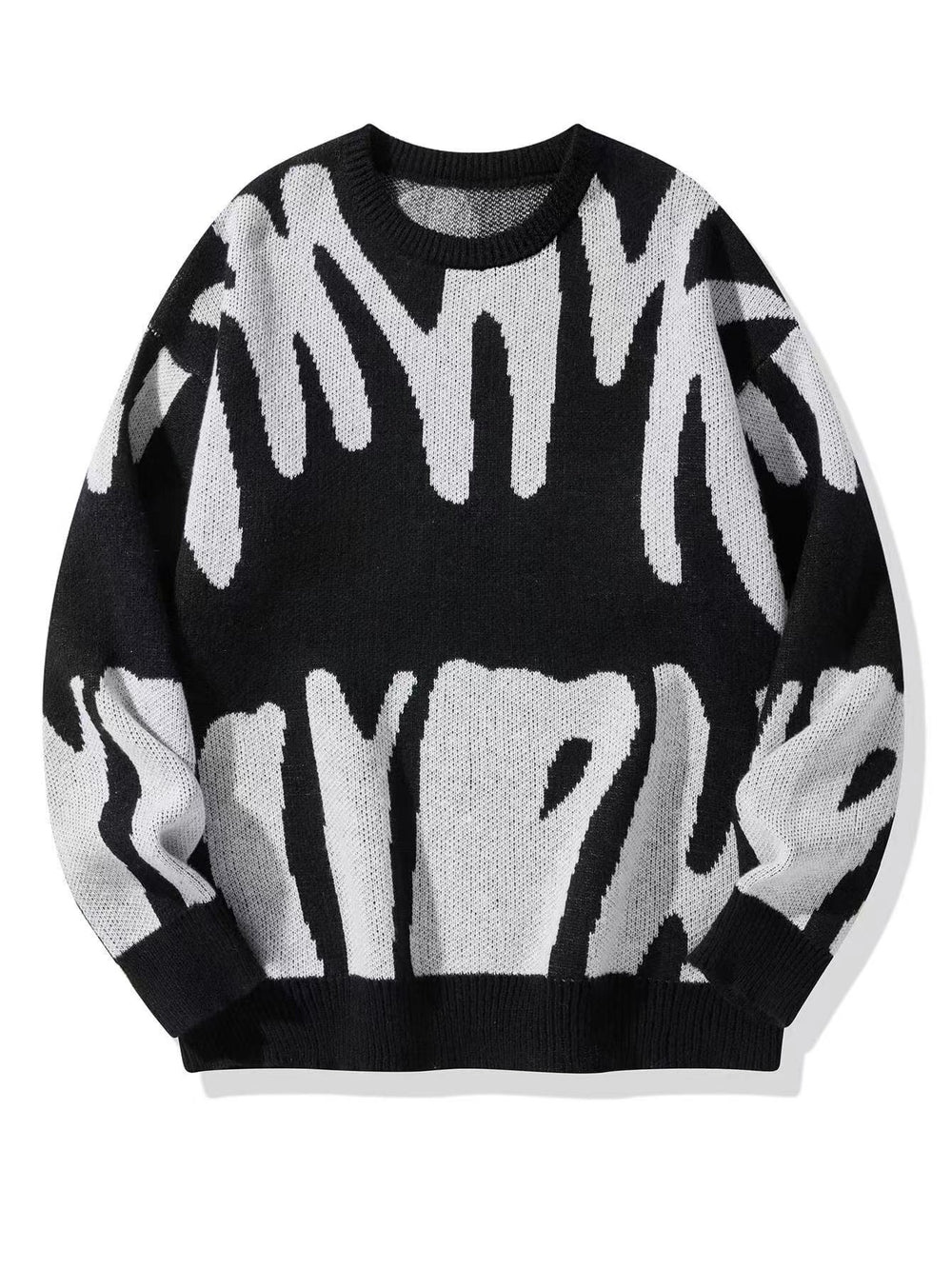 Everett | Men's Abstract Pattern Knit Jumper