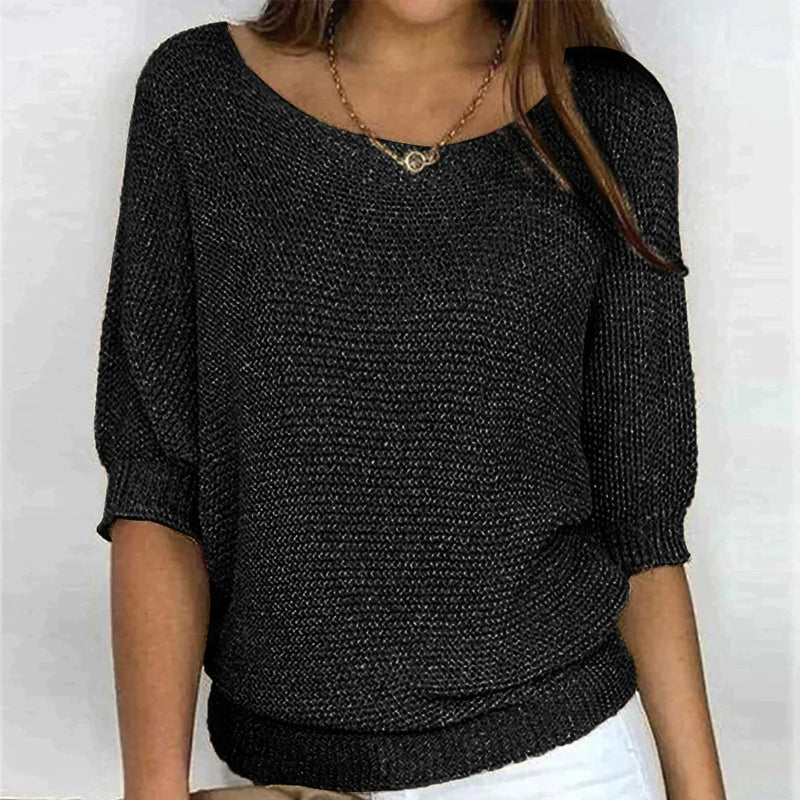 Everly | Women's Fine Knit Batwing Sleeve Jumper