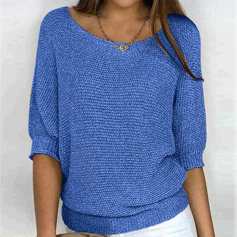Everly | Women's Fine Knit Batwing Sleeve Jumper