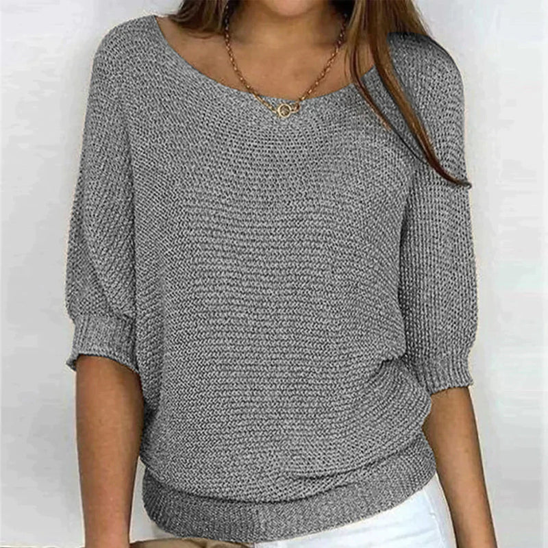 Everly | Women's Fine Knit Batwing Sleeve Jumper