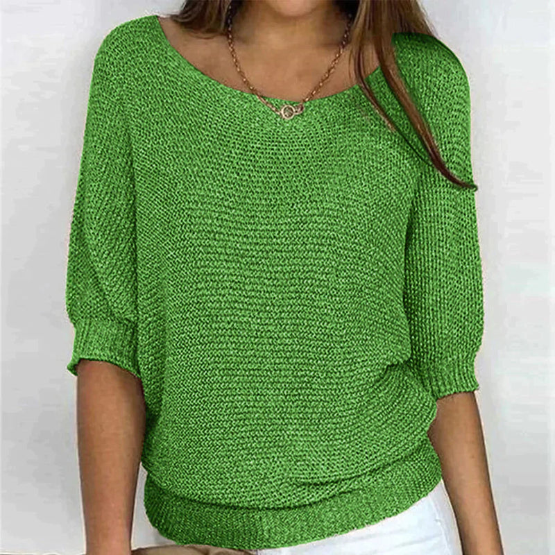 Everly | Women's Fine Knit Batwing Sleeve Jumper