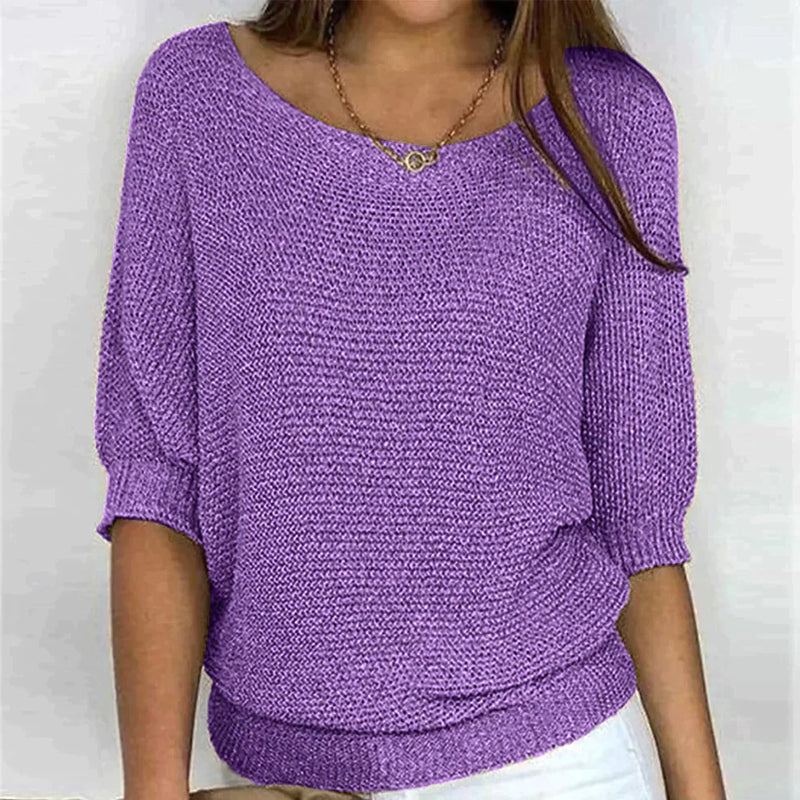 Everly | Women's Fine Knit Batwing Sleeve Jumper