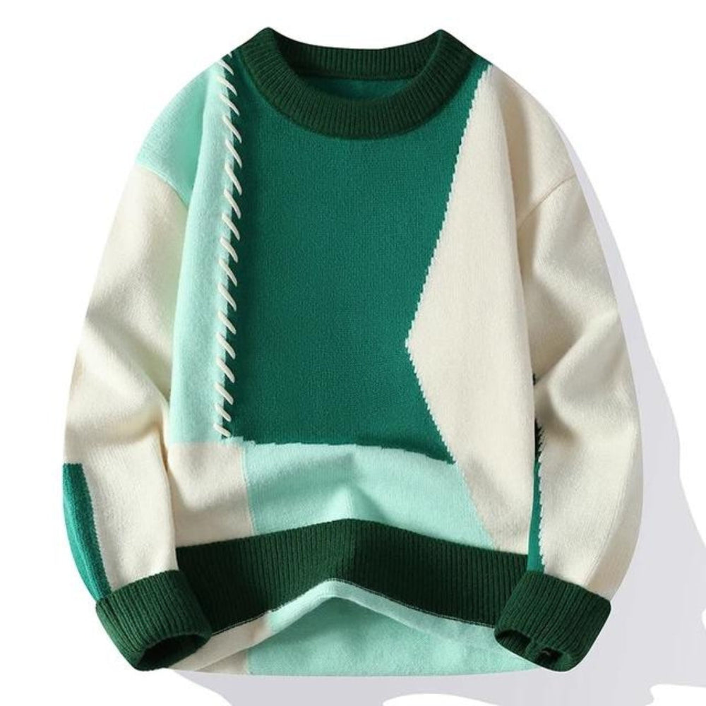 Ferdinand | Men's Patchwork Knit Jumper