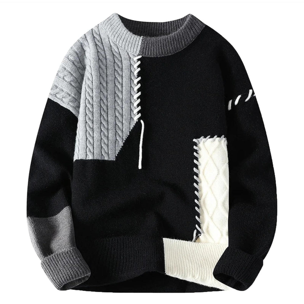 Ferdinand | Men's Patchwork Knit Jumper