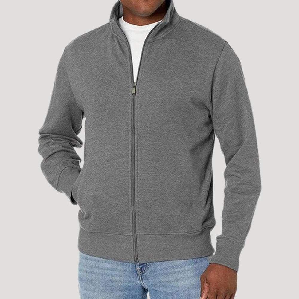 Florian | Men's Zip Up Knit Cardigan