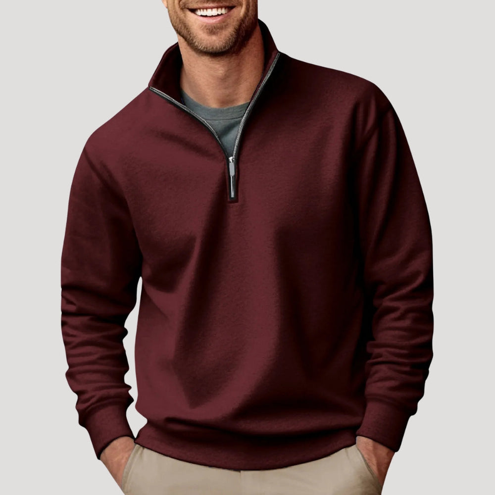 Garrett | Men's Quarter Zip Jumper