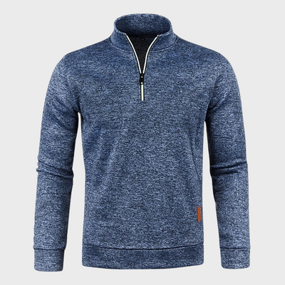 Gideon | Men's Marl Half Zip Jumper