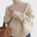 Giselle | Women's Soft Oversized Roll Neck Jumper