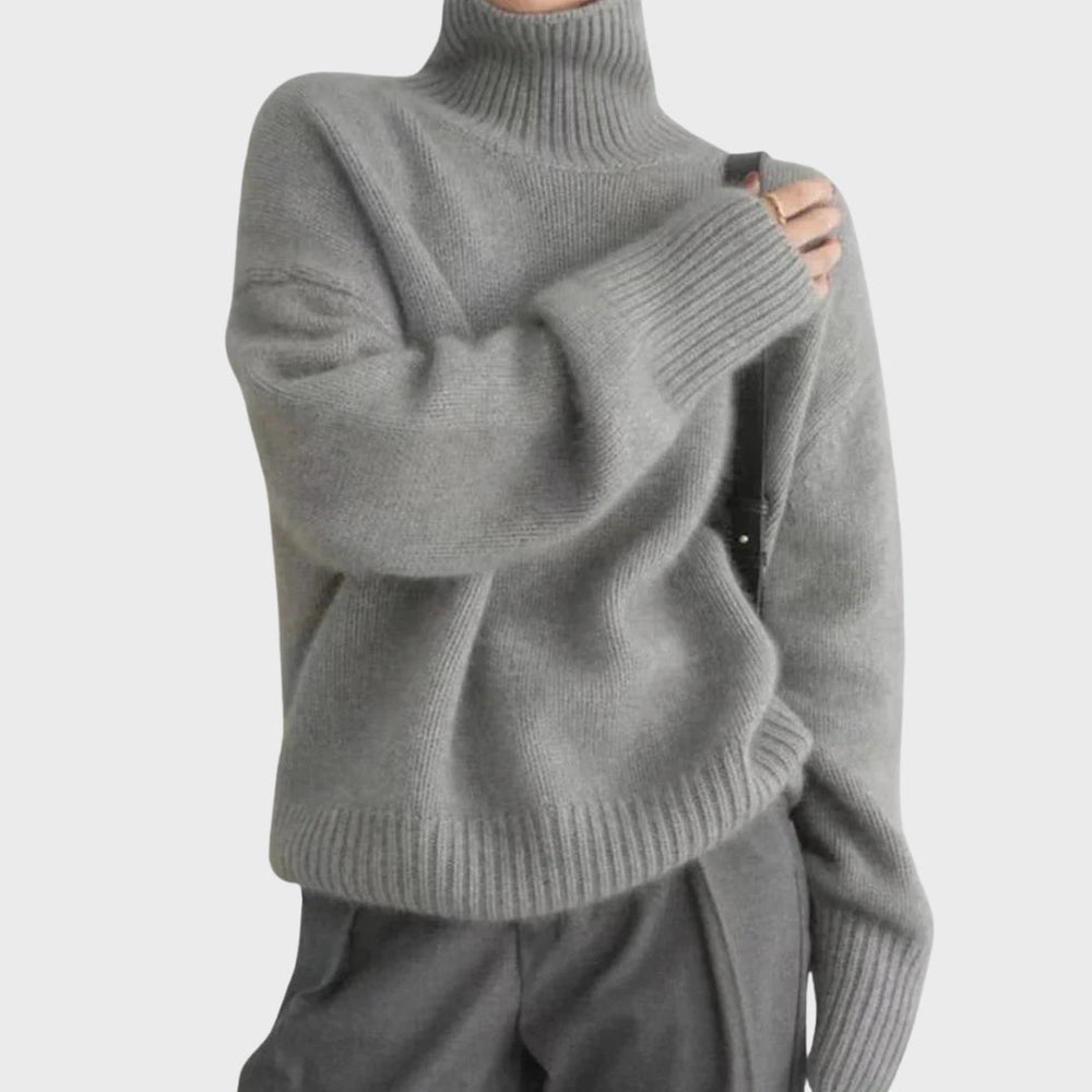 Giselle | Women's Soft Oversized Roll Neck Jumper