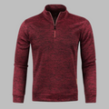 Griffin | Men's Heather Knit Half Zip Jumper