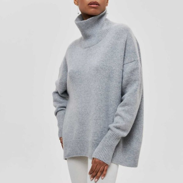 Halle | Women's Oversized Roll Neck Jumper
