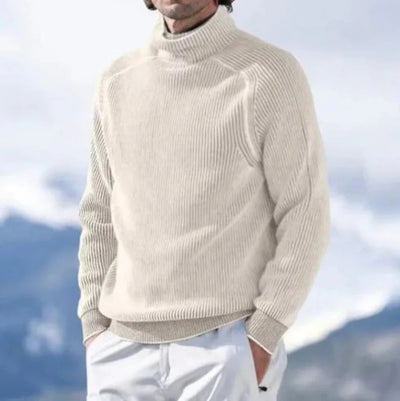 Hayes | Men's Raglan Sleeve Polo Neck Jumper