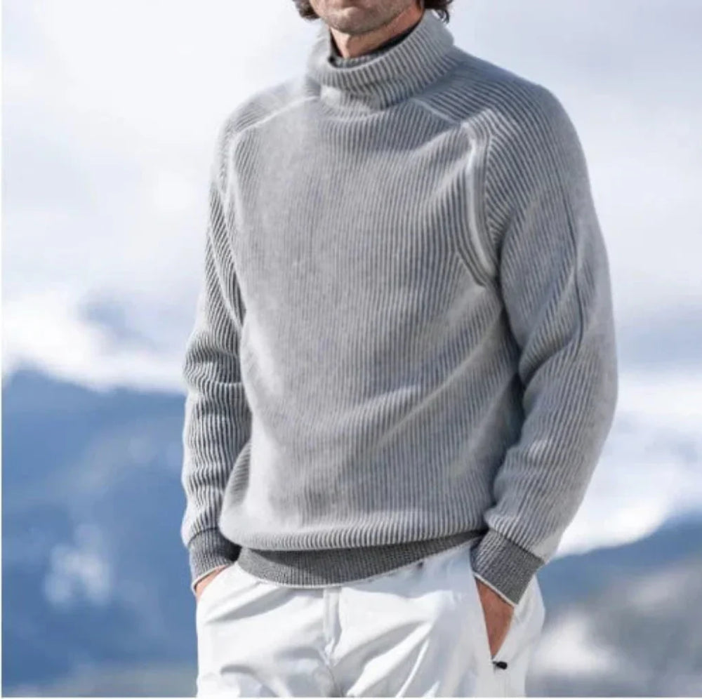 Hayes | Men's Raglan Sleeve Polo Neck Jumper