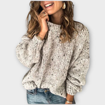 Hazel | Women's Speckled Chunky Knit Jumper