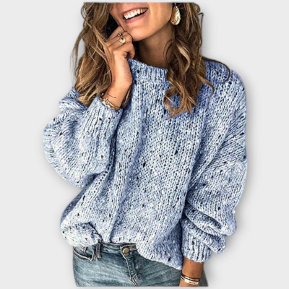 Hazel | Women's Speckled Chunky Knit Jumper
