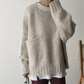 Isadora | Women's Chunky Knit Pocket Jumper