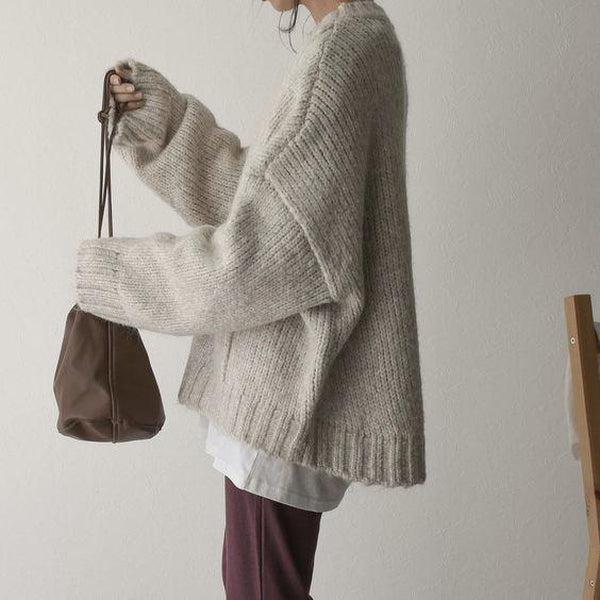 Isadora | Women's Chunky Knit Pocket Jumper