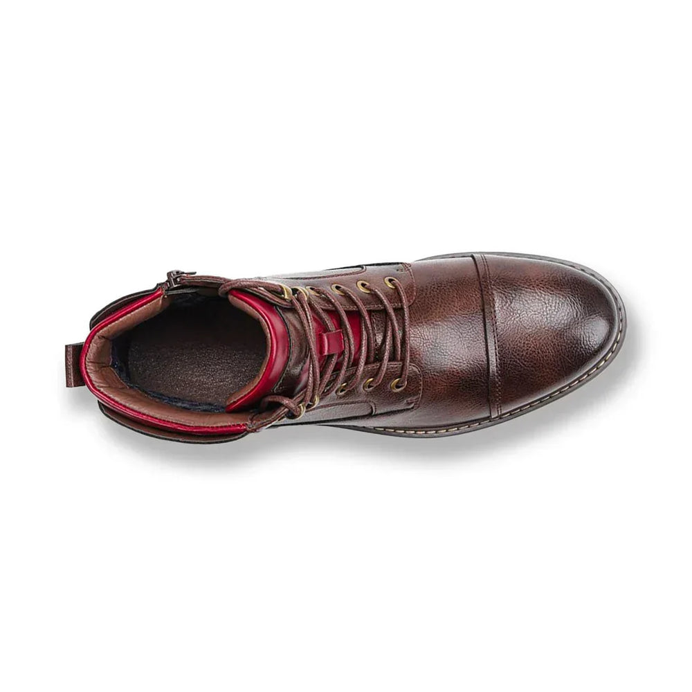 Isidore | Men's Cap Toe Leather Oxford Boots