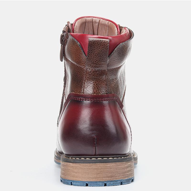 Isidore | Men's Cap Toe Leather Oxford Boots