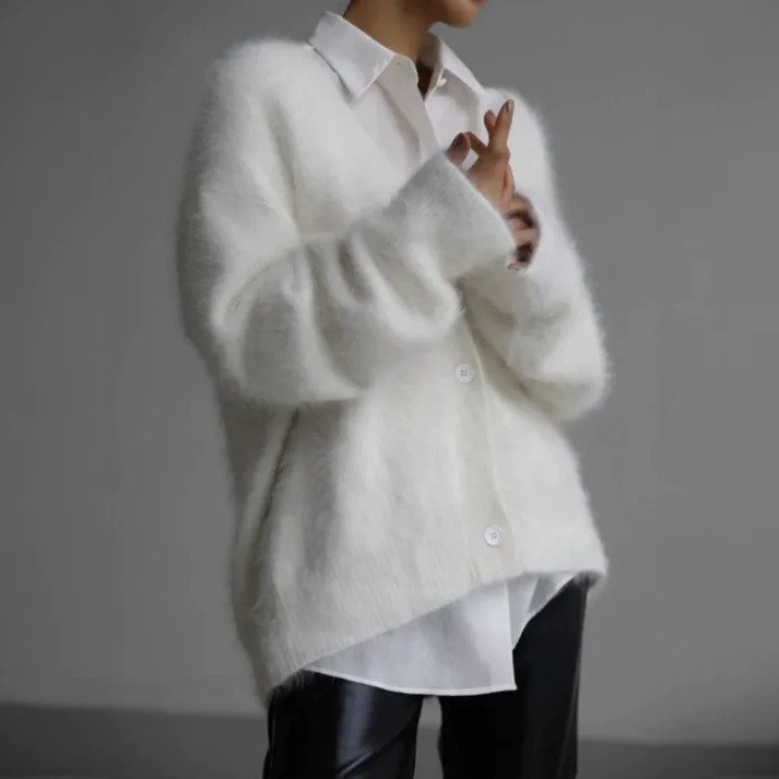 Josephine | Women's Cashmere V-Neck Cardigan