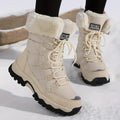 Katarina | Women's Faux Fur Lace-Up Snow Boots