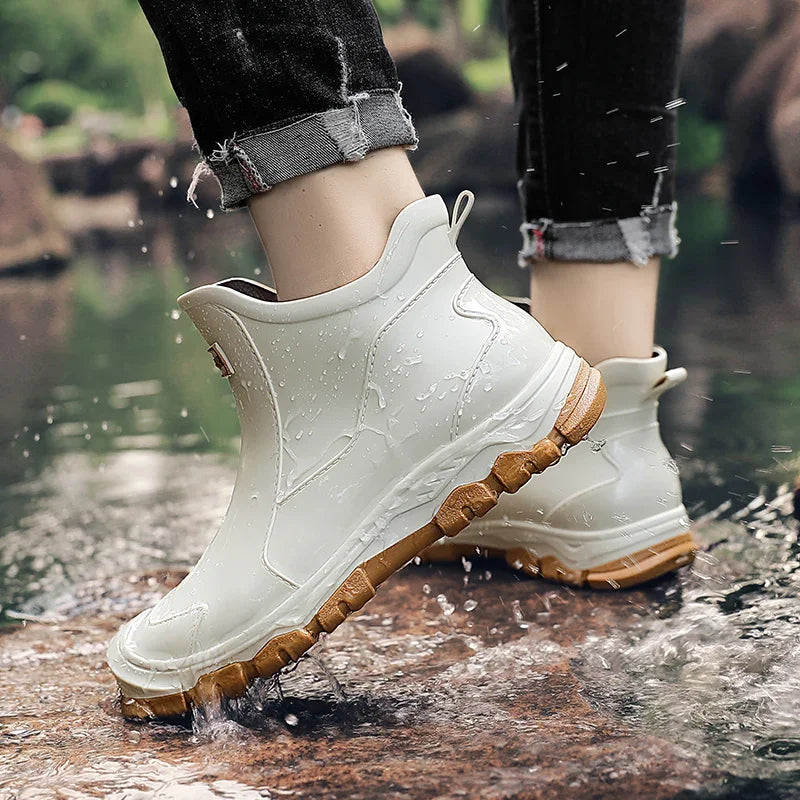 Lark | Women's Waterproof Rubber Ankle Boots