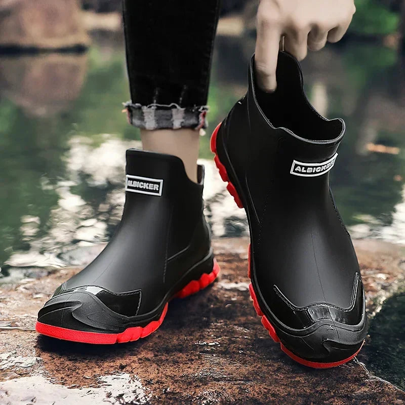 Lark | Women's Waterproof Rubber Ankle Boots
