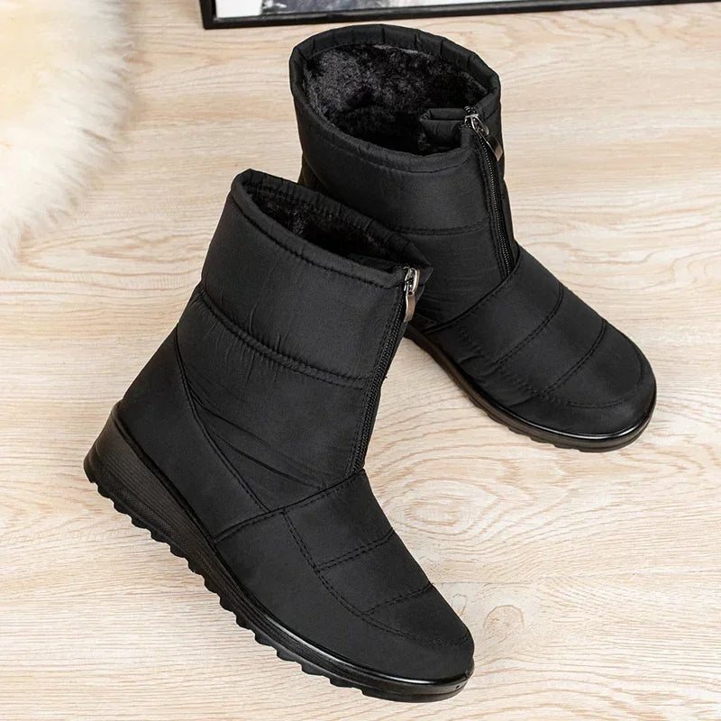 Lavinia | Women's Quilted Waterproof Snow Boots