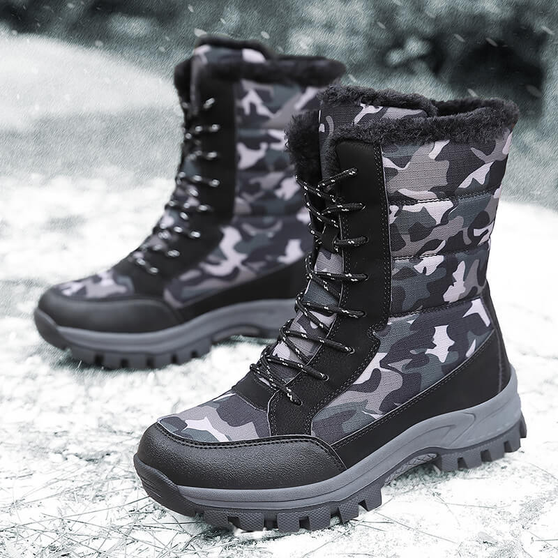 Lila | Women's Lace-Up Waterproof Snow Boots