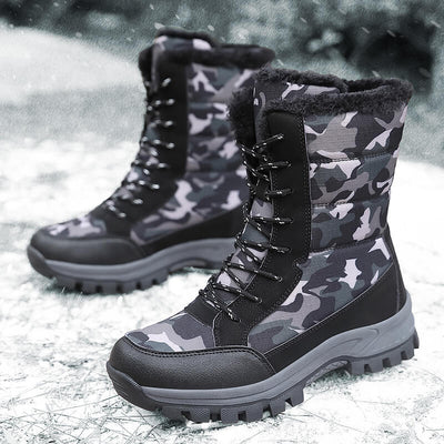 Lila | Women's Lace-Up Waterproof Snow Boots
