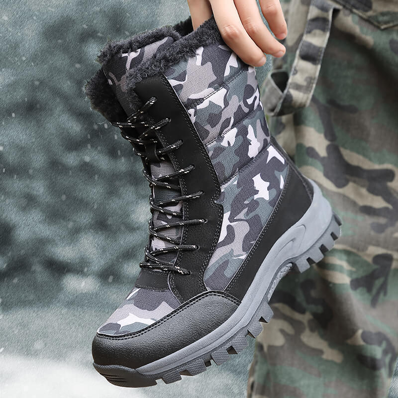 Lila | Women's Lace-Up Waterproof Snow Boots