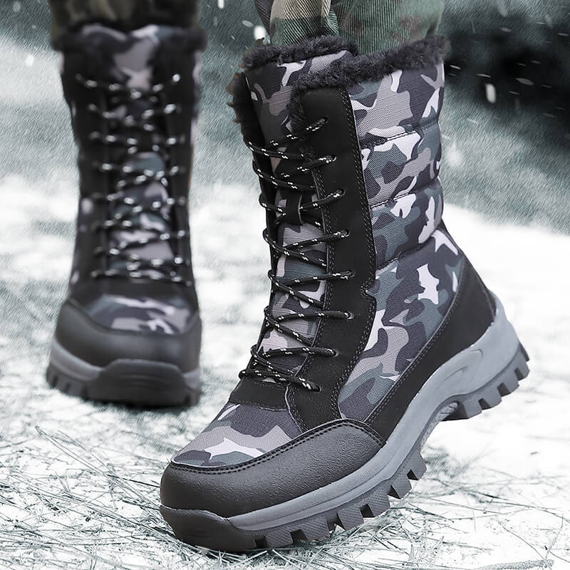 Lila | Women's Lace-Up Waterproof Snow Boots