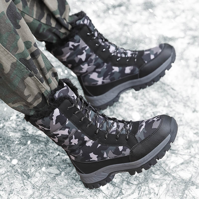 Lila | Women's Lace-Up Waterproof Snow Boots