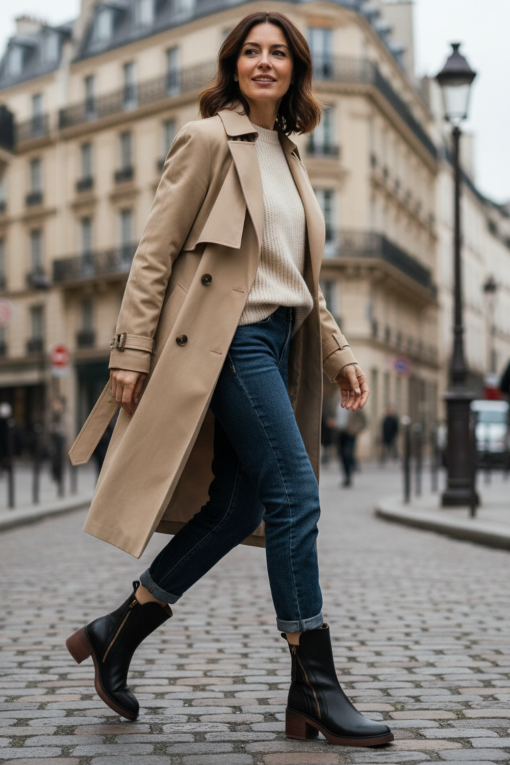 Maren | Women's Faux Leather Side Zip Ankle Boots