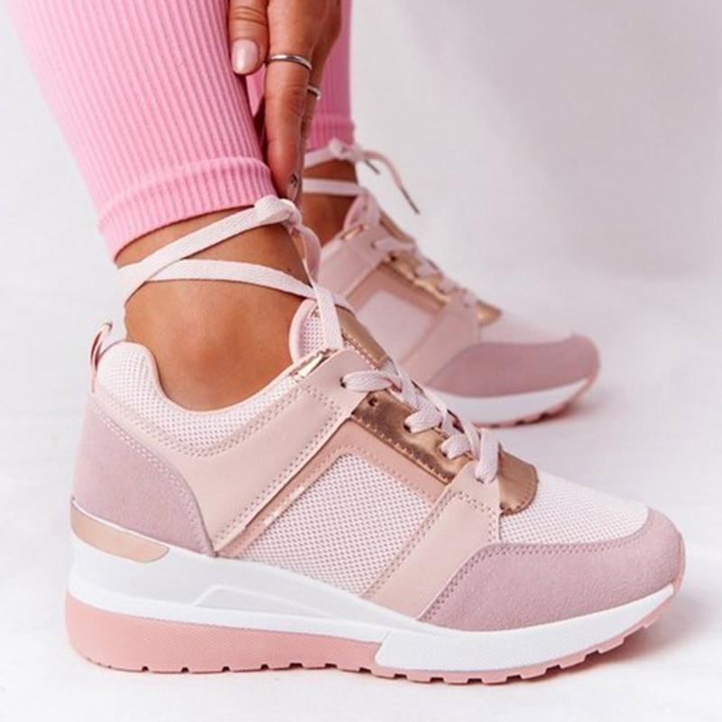 Marguerite | Women's Orthopaedic Wedge Trainers