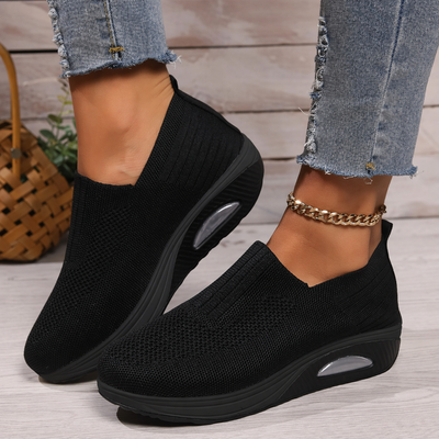 Marina | Women's Slip-On Knit Cushioned Trainers