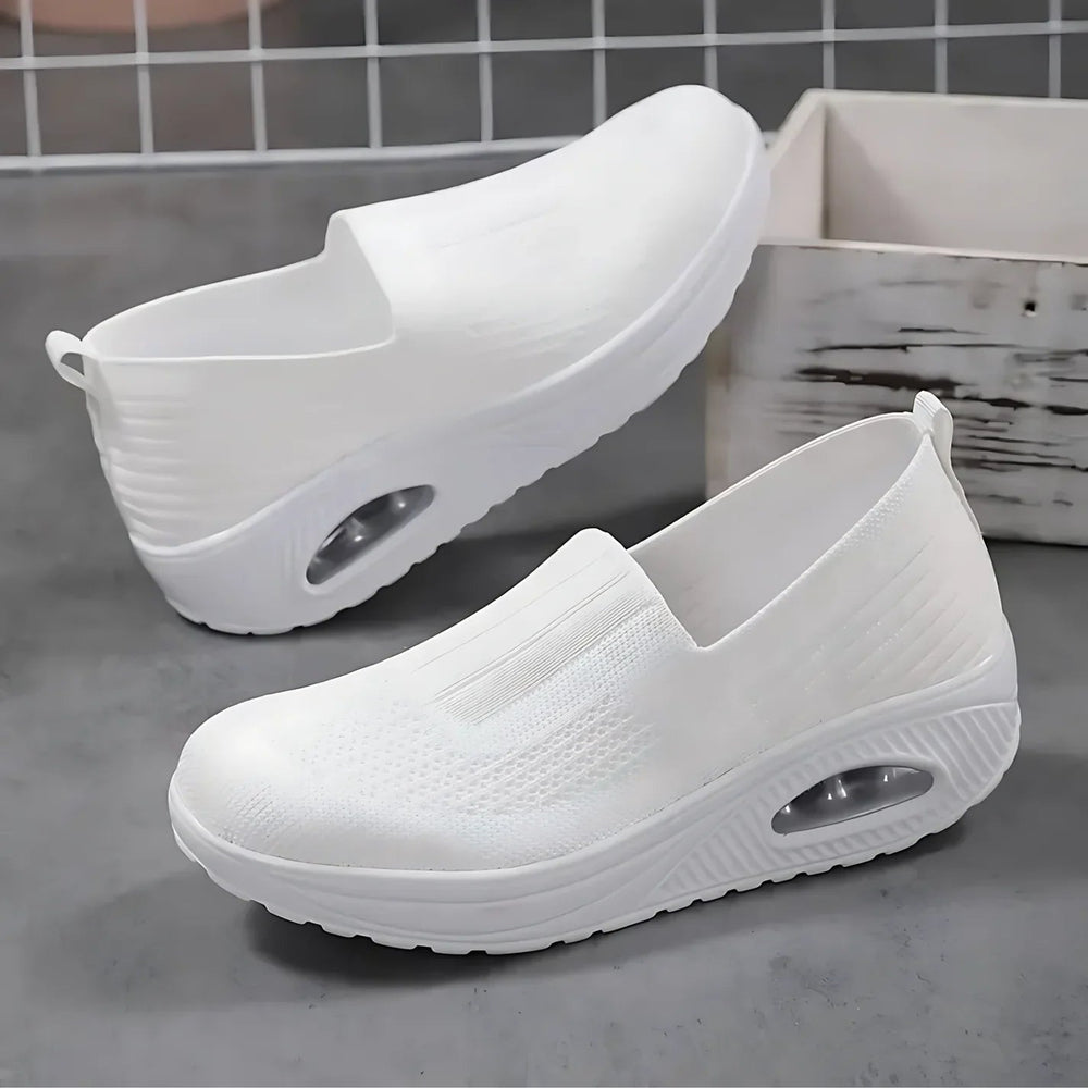 Marina | Women's Slip-On Knit Cushioned Trainers
