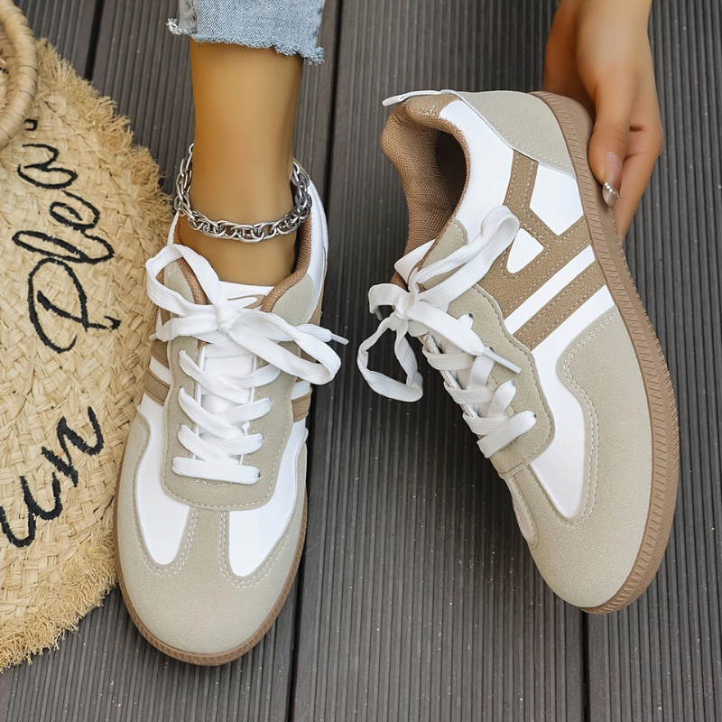 Marlowe | Women's Wide Fit Lace-Up Trainers