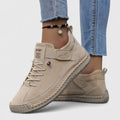 Matilde | Women's Cushioned Strap Lace-Up Trainers