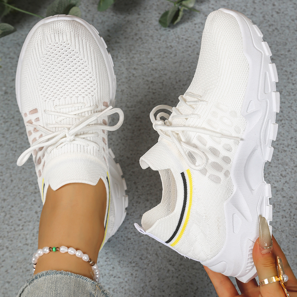 Mavis | Women's Knit Cushioned Walking Trainers
