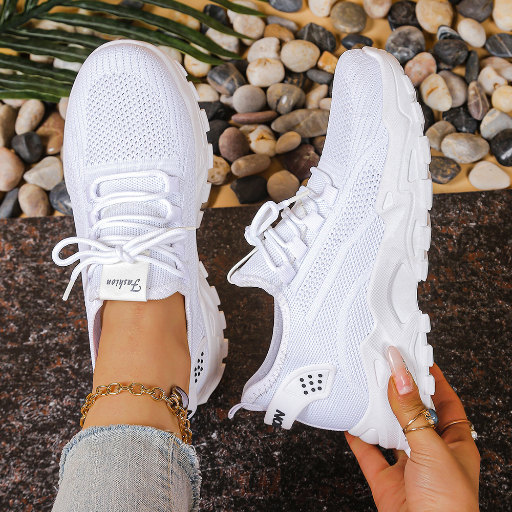 Mavis | Women's Knit Cushioned Walking Trainers