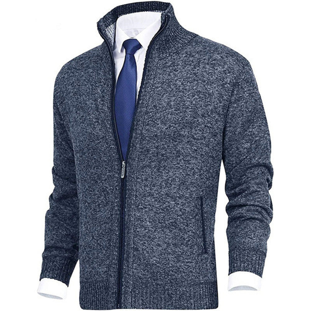 Maxfield | Men's Stand Collar Zip Up Cardigan