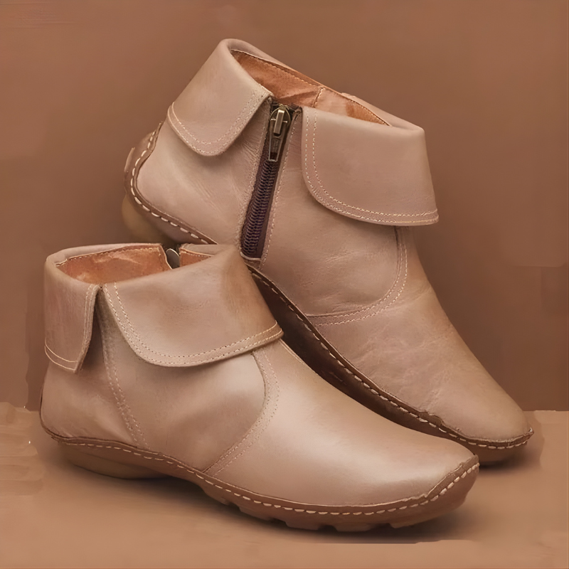 Minerva | Women's Waterproof Fold-Over Ankle Boots