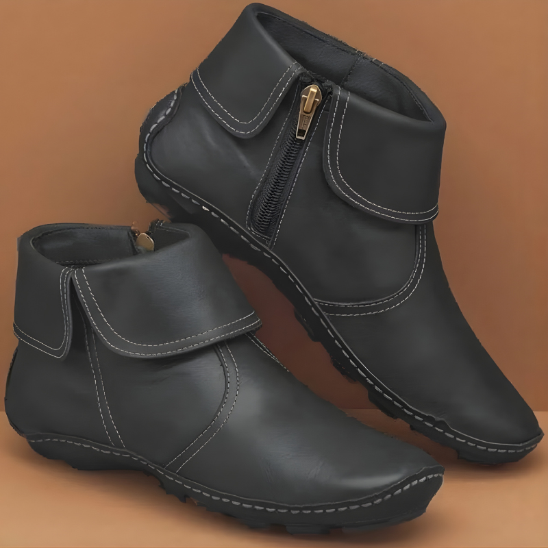 Minerva | Women's Waterproof Fold-Over Ankle Boots